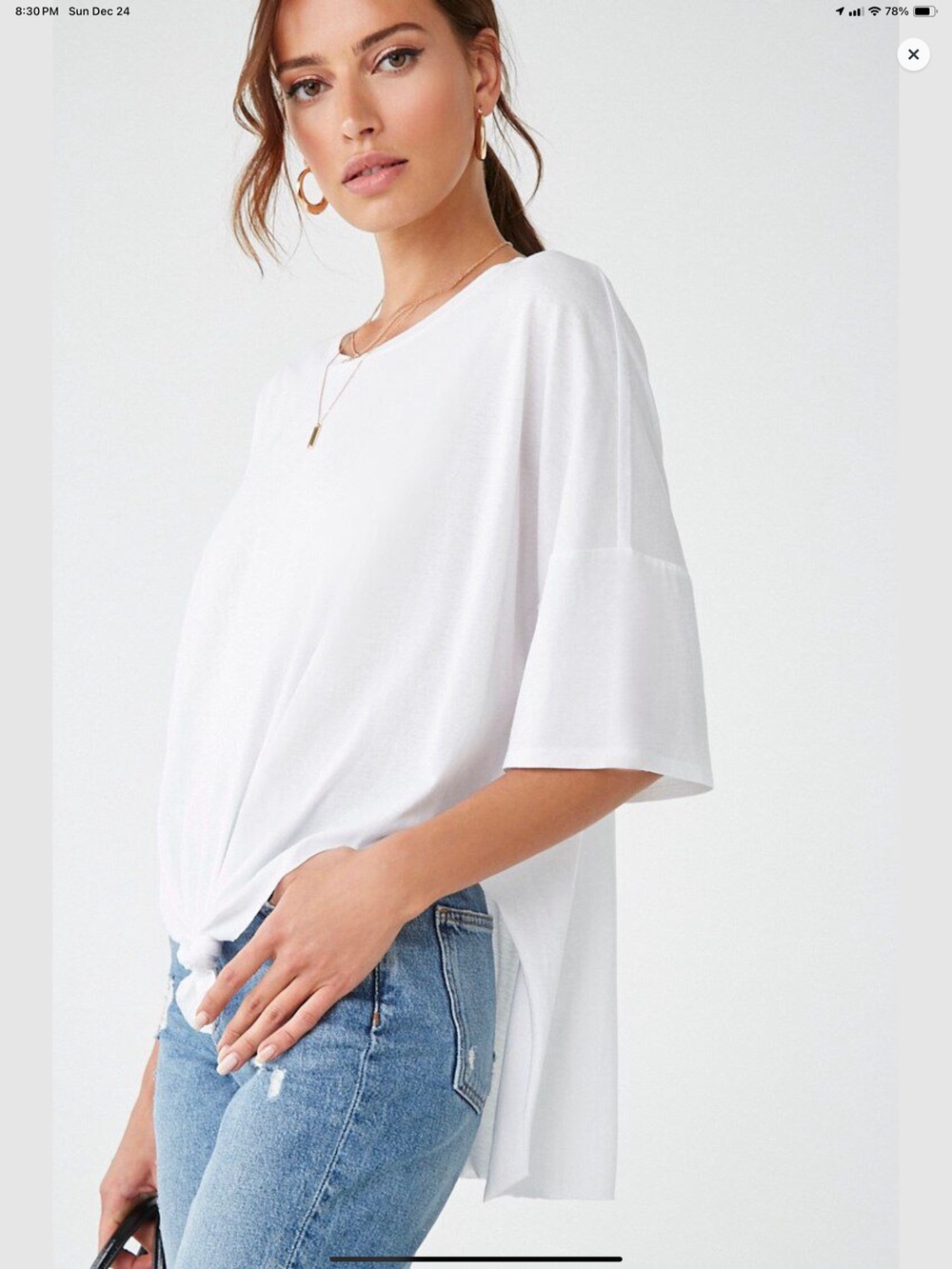 Forever 21 Oversized Tee